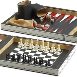 Backgammon sets and chess...