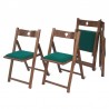 Set of 4 Chairs Poker solid Wood