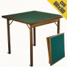 Game table CLASSIC Wooden 80x80 cm Folding