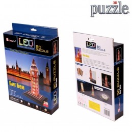3D PUZZLE BIG BEN WITH LED...