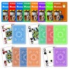 Carte Poker TEXAS PL Cristallo 4 Jumbo dorso 8 colori Modiano