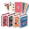 Carte TEXAS Poker Monkey PVC Dal Negro 4 Colori